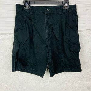 Geoffrey Beene Men's black Dark cotton Shorts size 34